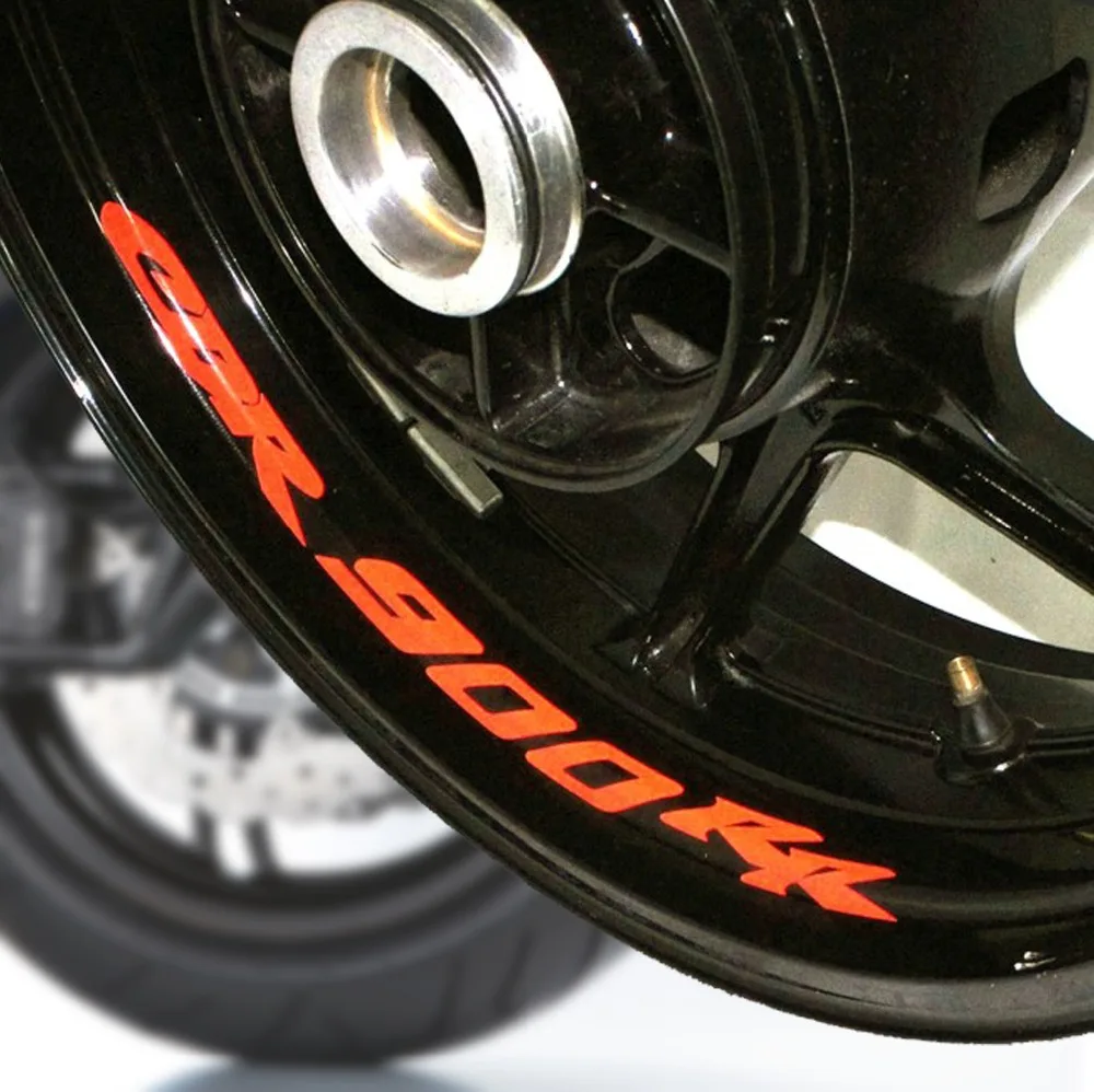 

For HONDA CBR900RR CBR 900RR CBR900 RR high quality motorcycle wheel sticker decals waterproof Reflective stickers rim stripes