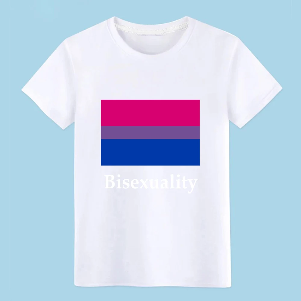 Bisexality fla g футболка с персонажем из 100% хлопка S-XXXL изображением солнечного света