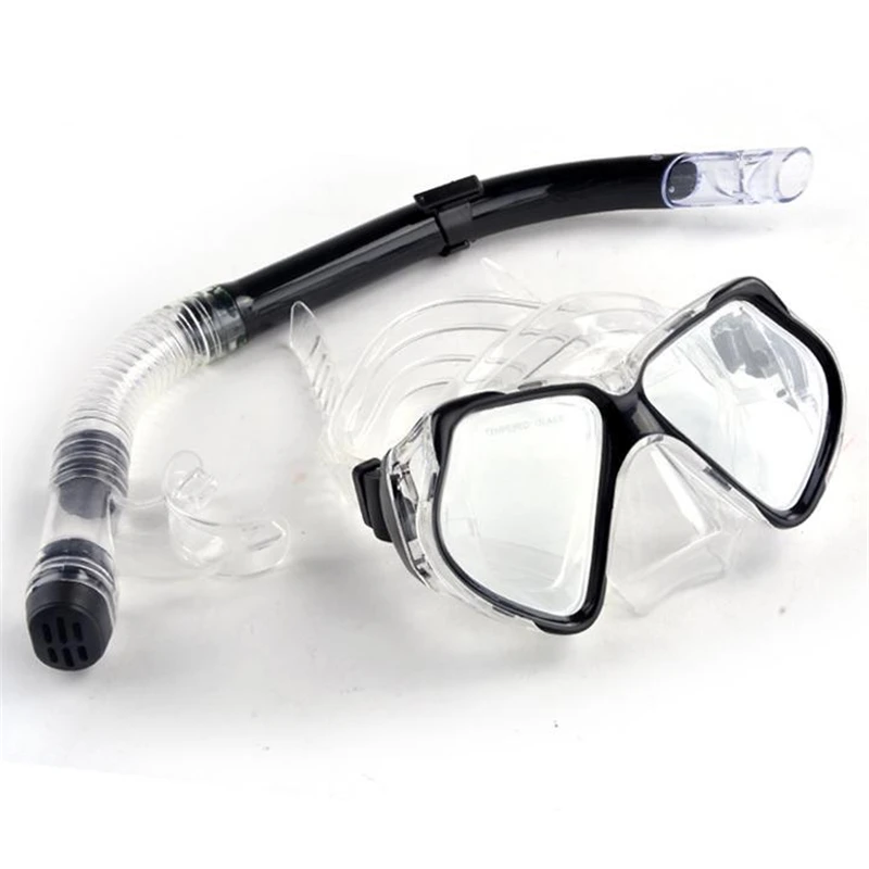 Профессиональная маска для дайвинга плавания из закаленного стекла силиконовая