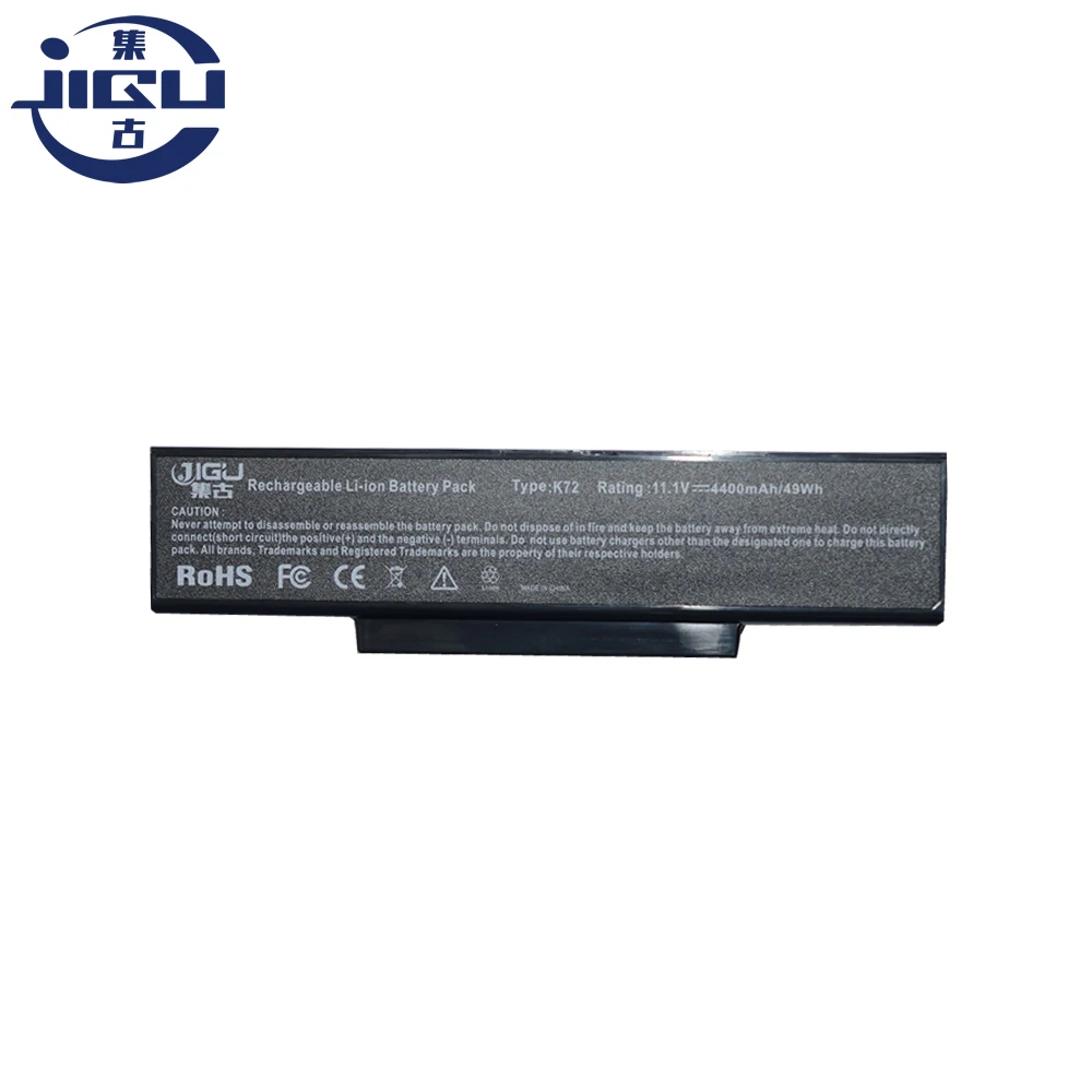 Аккумулятор JIGU для ноутбука батарея на 6 ячеек 70 NZYB1000Z A32 K72 Asus A72 A72D A72DR A72J K72D K72F K72J