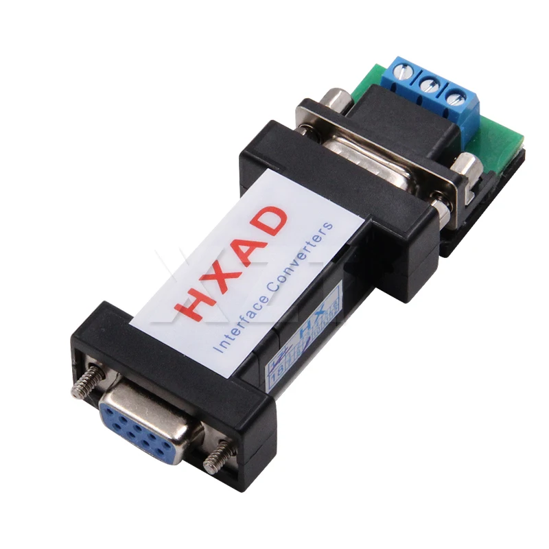 Для HEXIN RS232 к RS485 пассивный интерфейс конвертер адаптер передачи данных разъем