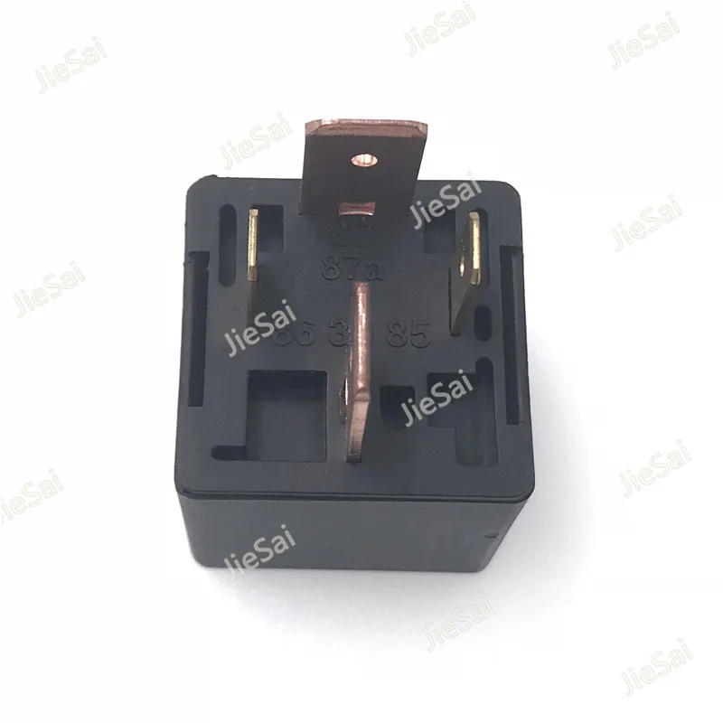 Высокое качество Черный 4 pin 5 pin 80A 12 V/48VDC автомобильное реле и напряжение могут быть настроены