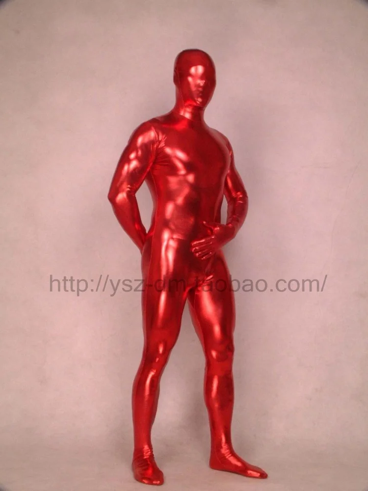 Металлический зентай-зентай костюм | Тематическая одежда и униформа