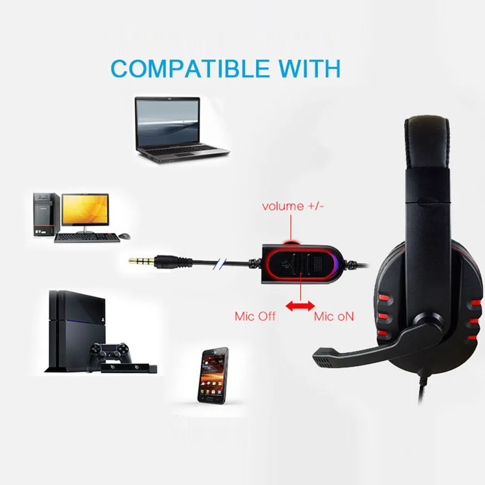Новая игровая гарнитура с голосовым управлением проводная Hi Fi качественный звук