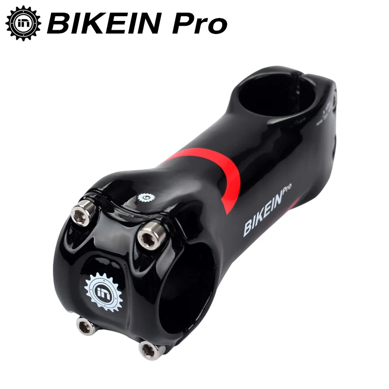 Стержень руля велосипеда BIKEIN Pro из углеродного волокна 80/90/100/110 мм 6/17 градусов