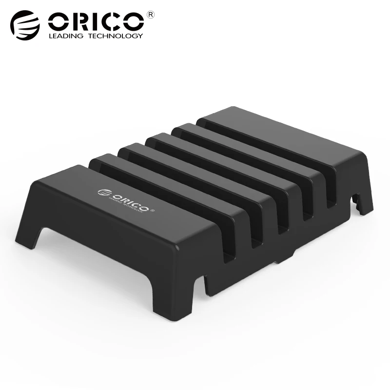 ORICO 5-slot Настольный зарядный кронштейн Универсальный Подставка для мобильного телефона Настольный держатель для телефона для iPad iPhone Sony, Nokia htc Подставка для планшета