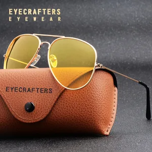 Классические антибликовые очки ночного видения, поляризационные очки для ночного вождения, мужские очки для вождения автомобиля, антибликовые блокирующие очки