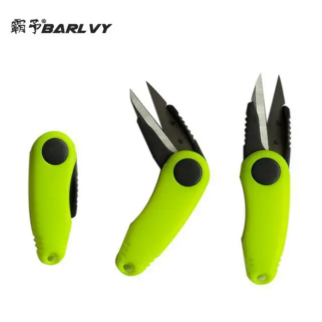 

Fish Shrimp-shaped Stainless Steel Use Scissors Accessories Folding Fishing Line Cut Clipper Scissor Tackle