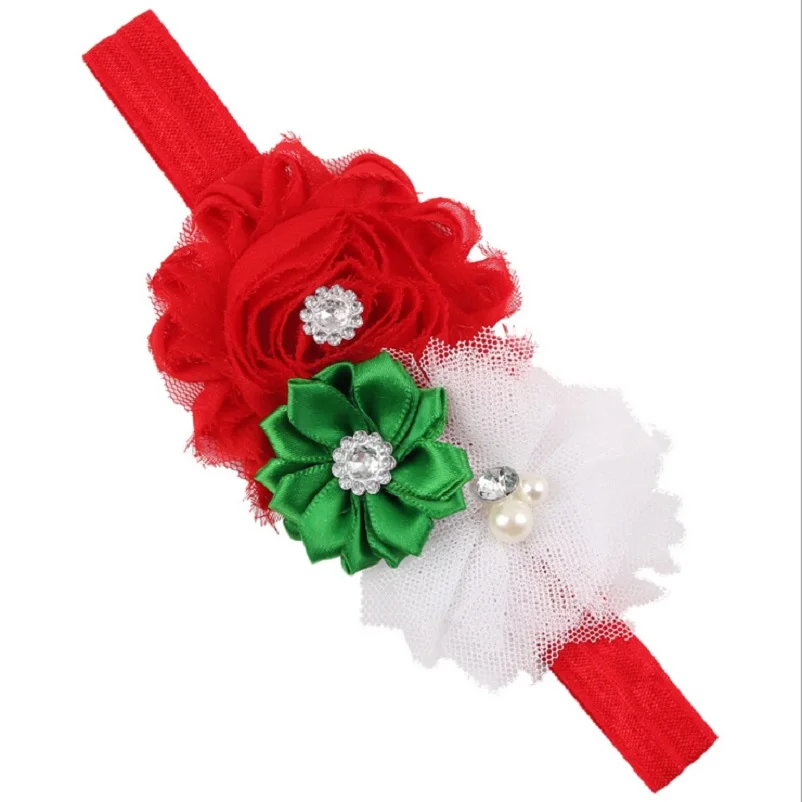 Kids Elastic flower headband Headbands Hair Girls baby Bowknot Hairband girl accessories set photography HB268S | Детская одежда и
