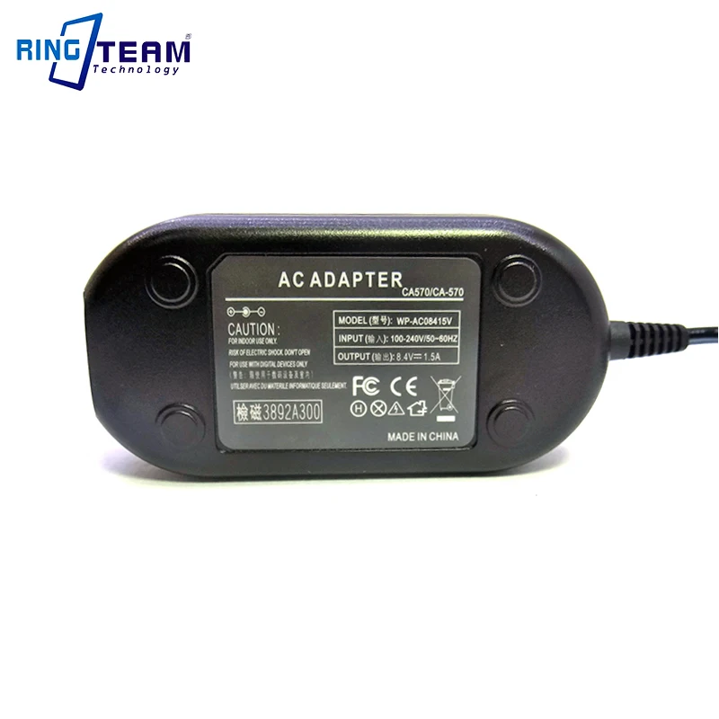 AC Мощность адаптер CA 570 570K для цифровых фотоаппаратов Canon XC10 Optura Xi S1 Elura 60 65 70 80 85 90 100