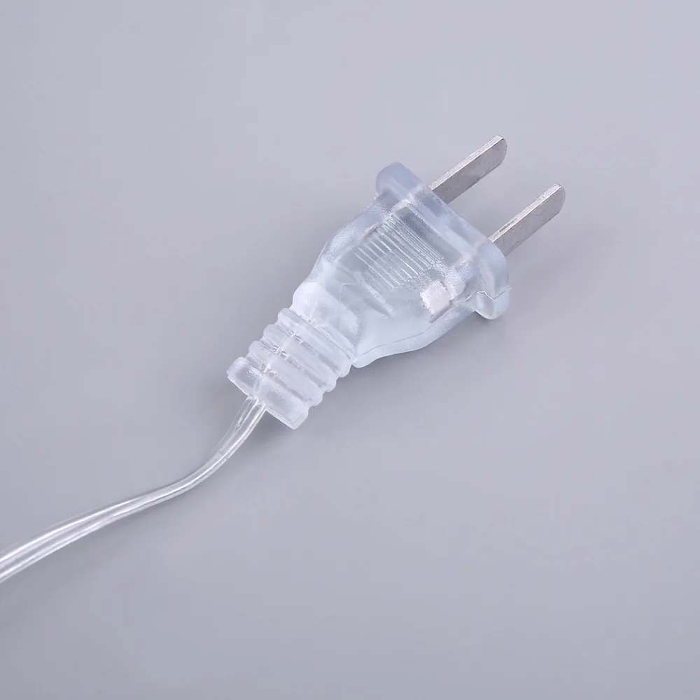 3M X 448LED 110В США вилка Рождественская гирлянда сказочная Свадебная занавеска ABS IP65