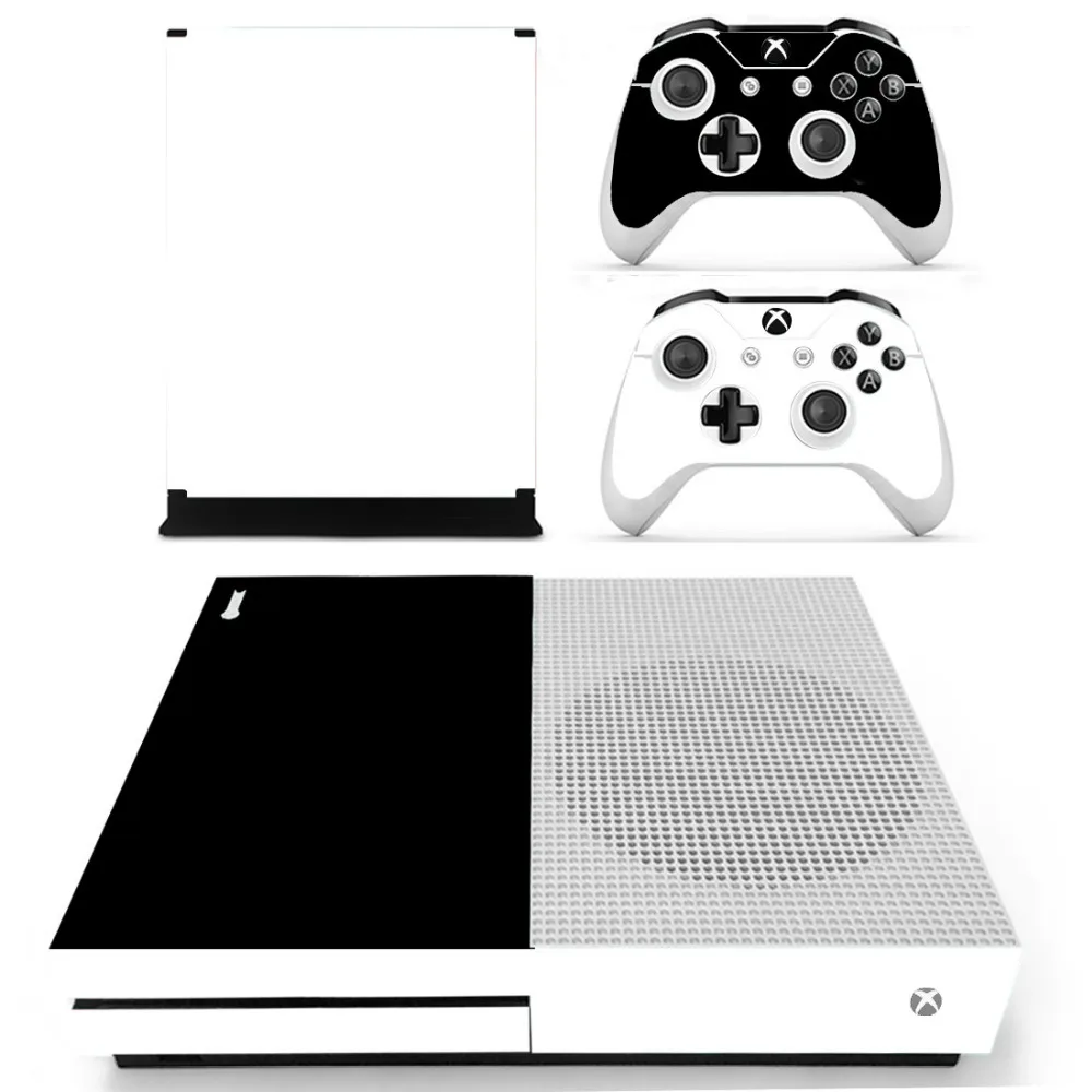 Простые Стикеры для Xbox One Slim консоли контроллеры виниловые наклейки кожи