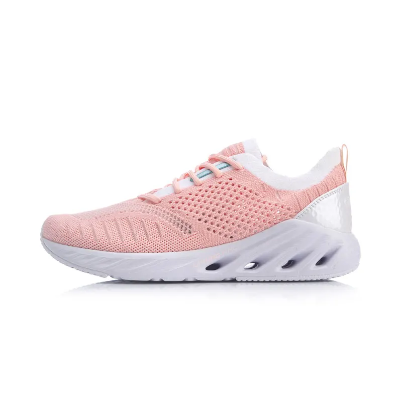 Li-Ning/женские LN-ARC кроссовки для бега с подкладкой из одноцветной пряжи; дышащая Спортивная обувь; кроссовки, напоминающие носок; ARHP048 XYP923 - Цвет: ARHP048-7H