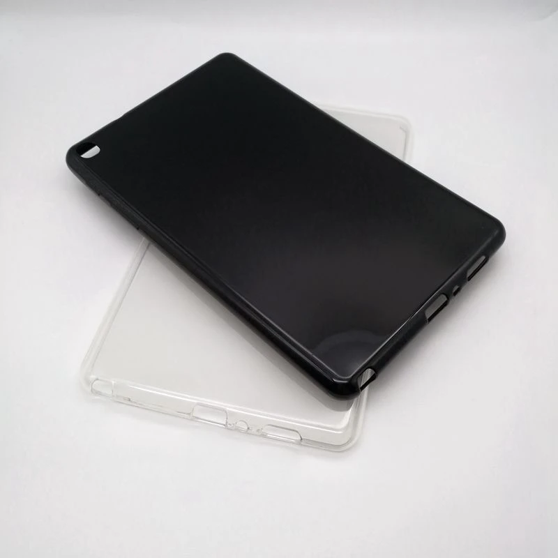 100 шт. силиконовая резина мягкая Задняя накладка чехла из ТПУ для Samsung Galaxy Tab A 8 0 2019