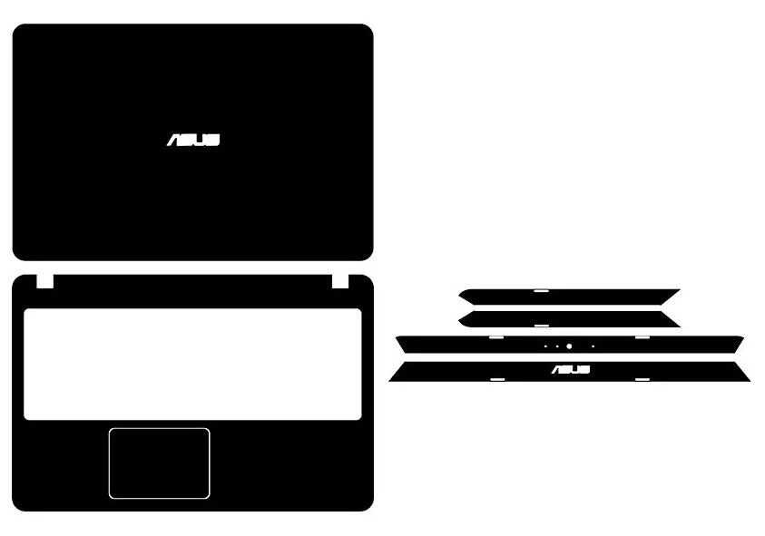 

Виниловые наклейки для кожи из углеродного волокна, Защитная пленка для Asus F540 F540L F540LA F540LJ F540S F540SA F540Y F540YA 15,6 "без касания