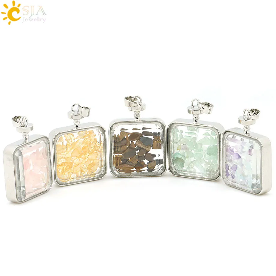 CSJA настоящий натуральный тигровый глаз розовый желтый Кварцевый Камень