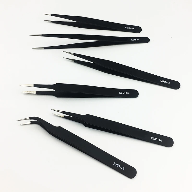 Антистатический пинцет из нержавеющей стали инструменты для технического