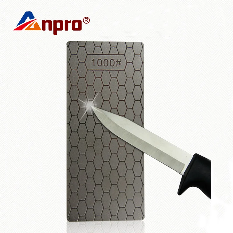 Anpro 120-3000 зернистость ячеистая поверхность точилка для ножей Профессиональный точильный камень система заточки ножей шлифовальный камень