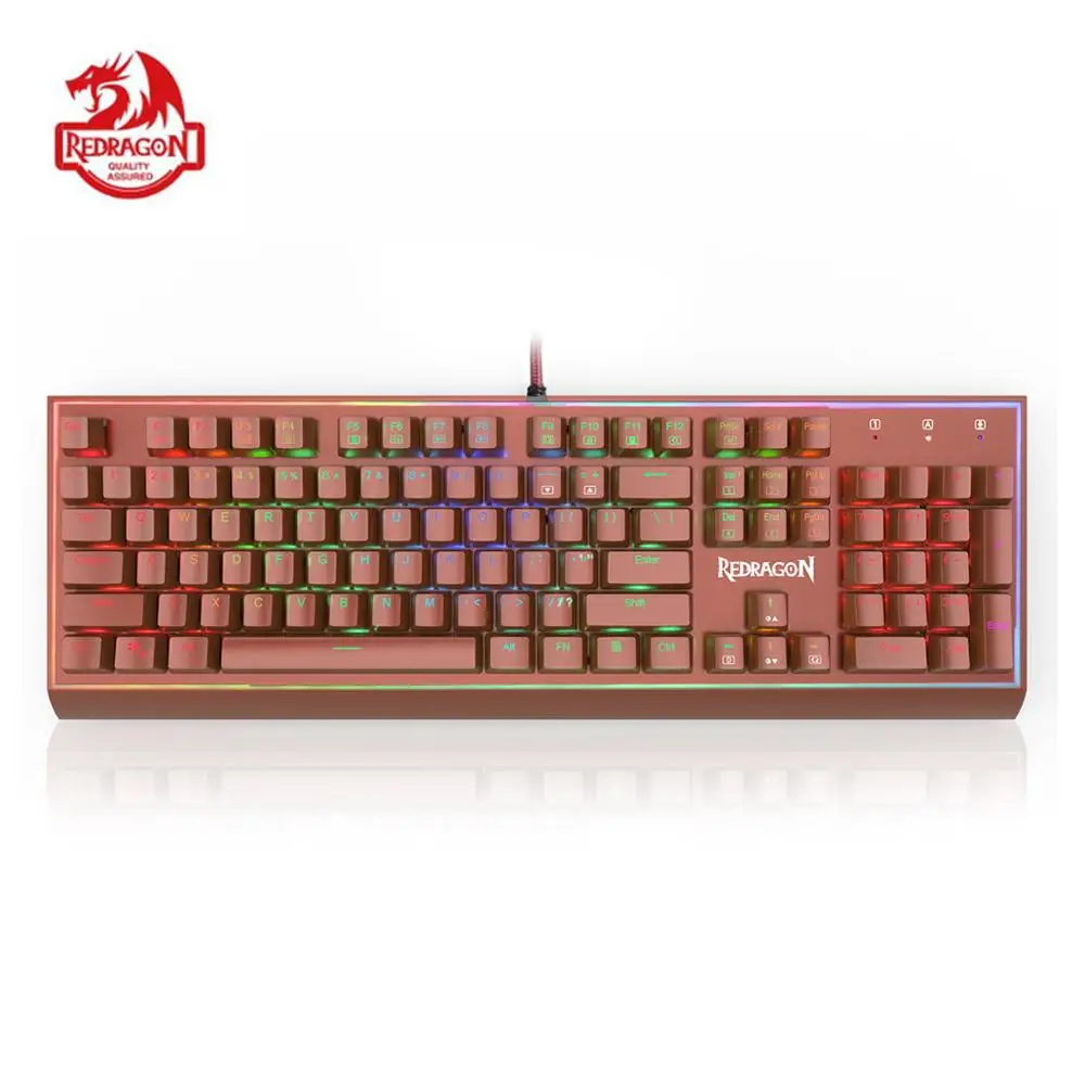 Redragon K571 SIVA Механическая игровая клавиатура Professional 104 стандартные клавиши RGB