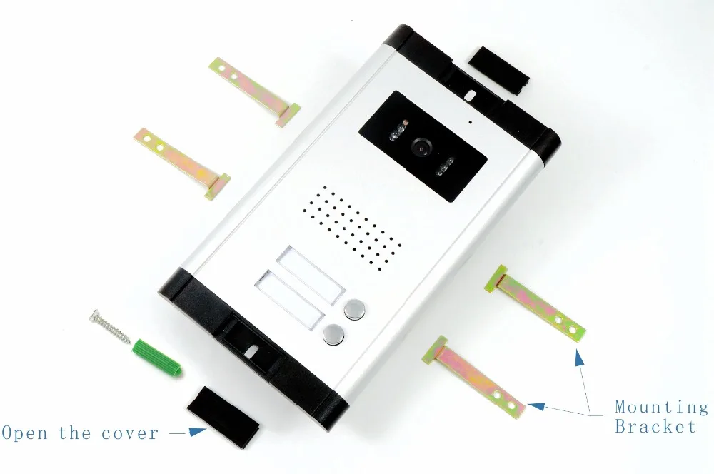 1V12 7 Inch LCD Display Wired Video Door phone