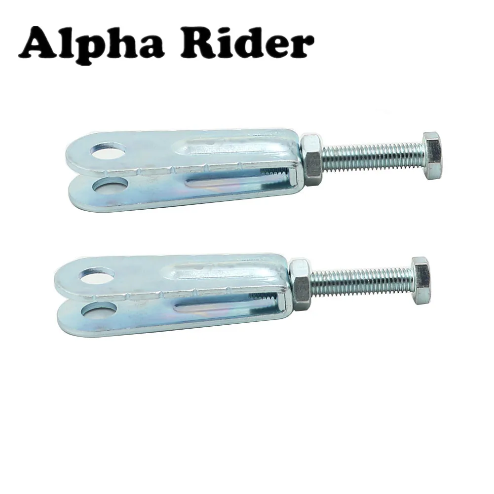 2 шт. ATV запчасти съемник для цепи регулятор серебро Yamaha Banshee YFZ350 Blaster 200 год 1988 2006 2005