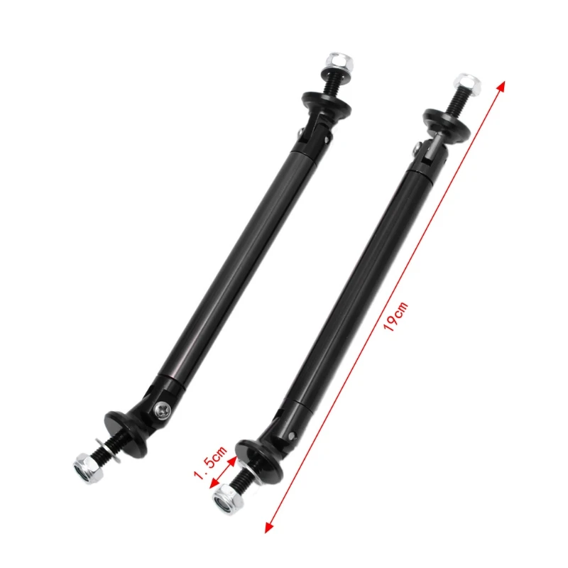 1Pair ustable Universal Front Rear Bumper Lip Splitter Strut Brace Rod Support Bar 10cm/15cm Drop shipping | Автомобили и
