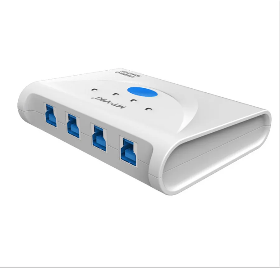 MT VIKI высокоскоростной USB3.0 коммутатор с 4 портами типа B usb3.0 концентратор принтер