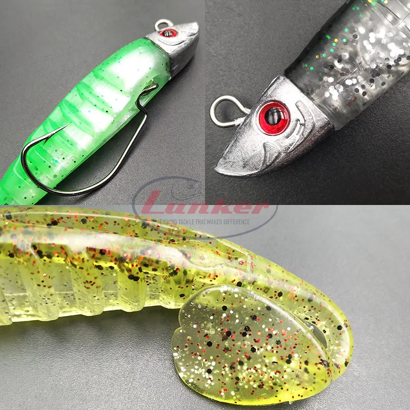 Lunker swimbait 16 г 10 см 26 12 свинцовая джиг голова шэд гольян мягкая рыболовная приманка