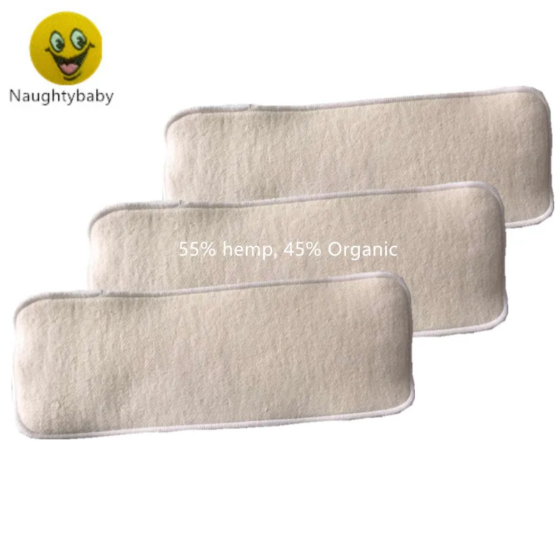Горячая распродажа! Лучшие Подгузники 4 слоя органической конопляной