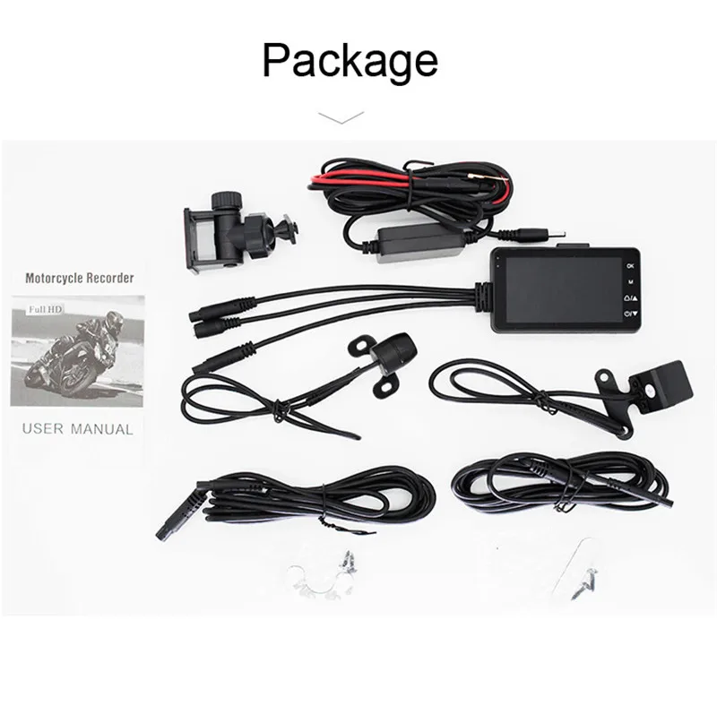 3 ''HP 720P Портативный Двигатель DVR рекордер монитор с двумя объективами камеры
