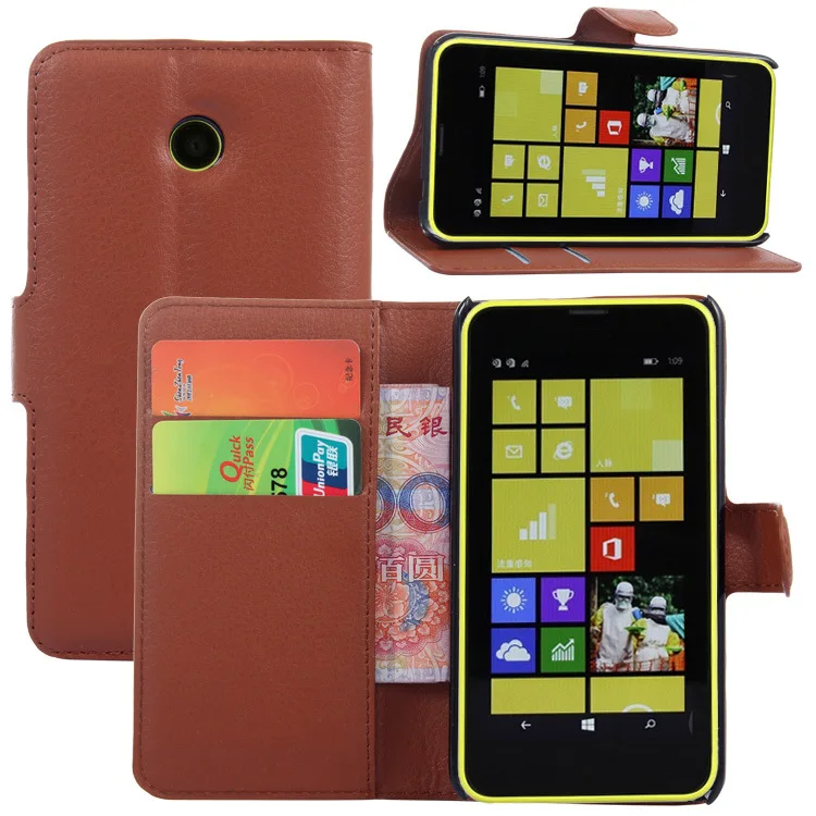 Yinghui для Nokia N630 телефон чехол Crazy Horse кожи Флип кожаный Lumia 630 N635 магнит стенд