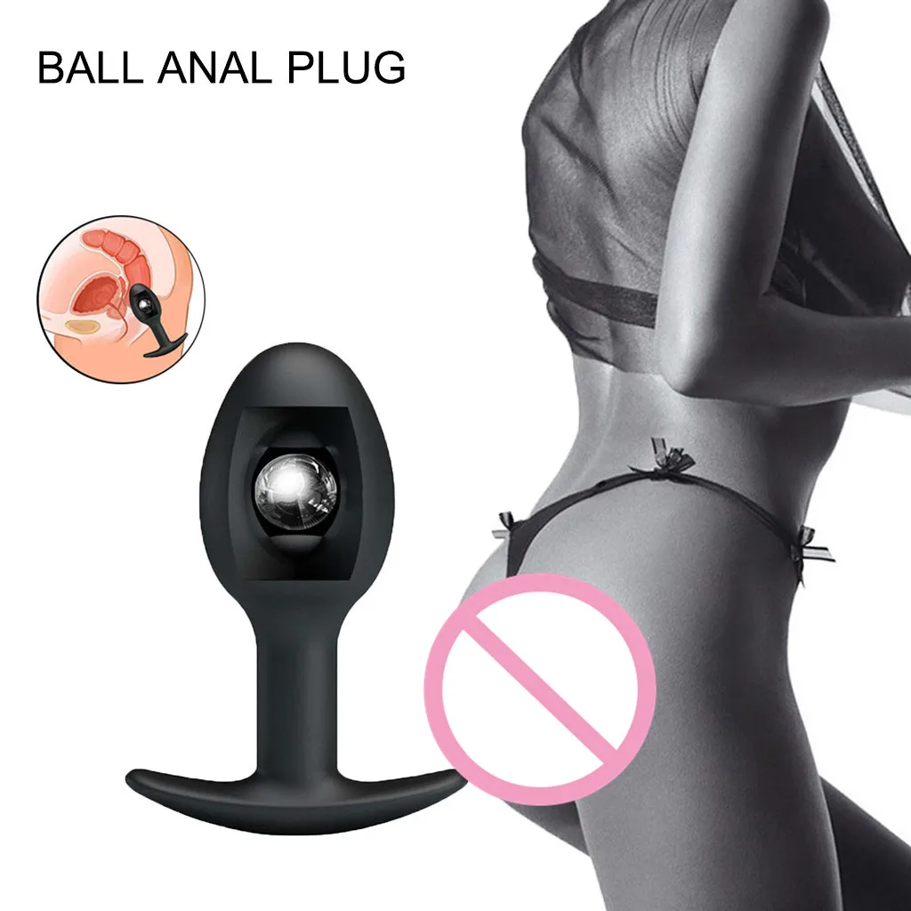 Анальная пробка для мужчин силиконовый фаллоимитатор массажа простаты анальная