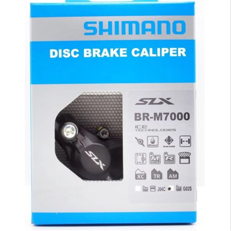 Оригинальная коробка Shimano SLX BR M7000 гидравлический дисковый тормозной суппорт
