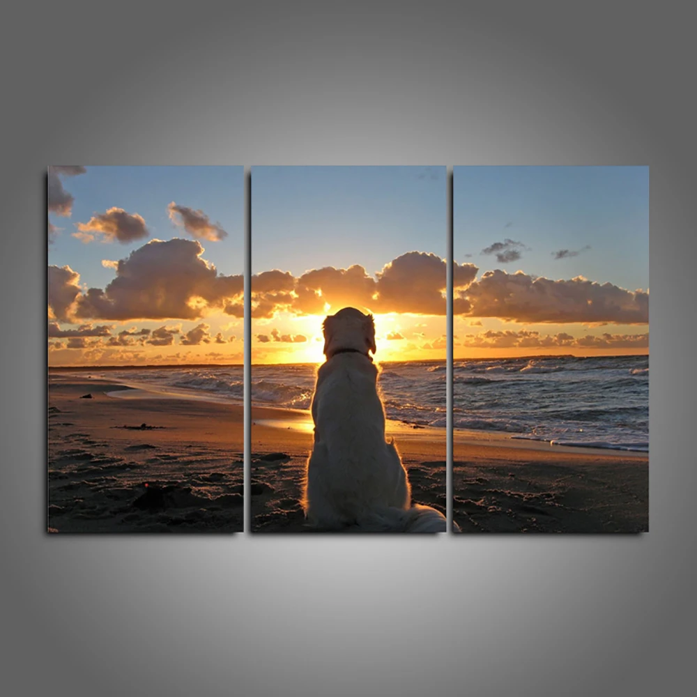 3 шт./лот скандинавский туман лес Птицы Пейзаж холст картина печатный плакат