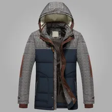 Mens Coat Parkas with Hooded Warm Casaco Masculino Brand Winter Jacket Men Fashion M-5XL New Arrival