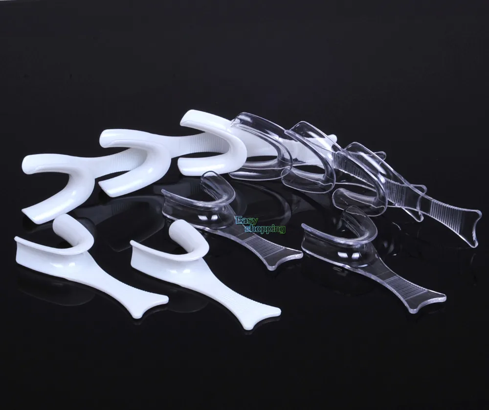5 белых и прозрачных Ретрактор для боковых губ ротовой полости открывателей
