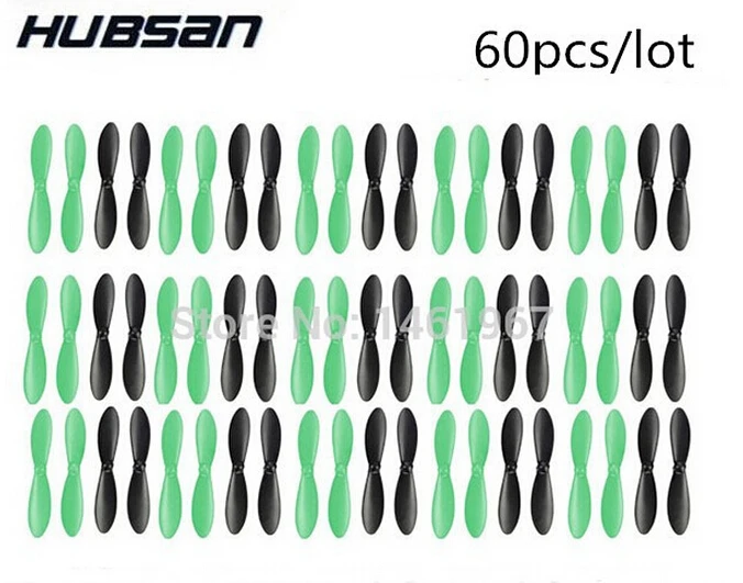 60 шт. Hubsan X4 Квадрокоптер H107L H107C H107D H108C Y310B JXD385 винты квадрокоптера H107 A02 лезвие