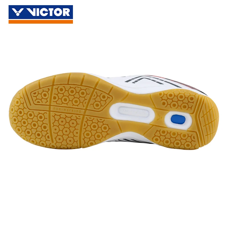 Оригинальная Мужская и женская износостойкая обувь для бадминтона Victor, противоскользящая амортизирующая обувь для тенниса на шнуровке, спортивные кроссовки
