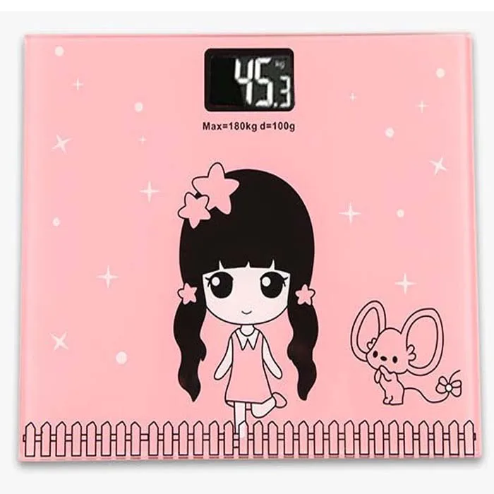 A2 Bathroom Floor Body Scale Glass Smart Household Electronic Digital Weight Balance Bariatric LCD Display 180KG/100G | Инструменты