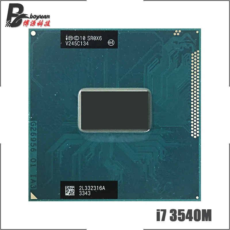 Intel Core i7-3540M i7 3540M SR0X6 3,0 GHz двухъядерный четырехъядерный процессор 4M 35W Socket G2/rPGA988B