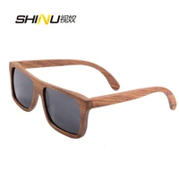 men polarized sunglasses vintage big square wooden glasses oculos de sol masculino cool driving eyeglasses uv400 protection 6010