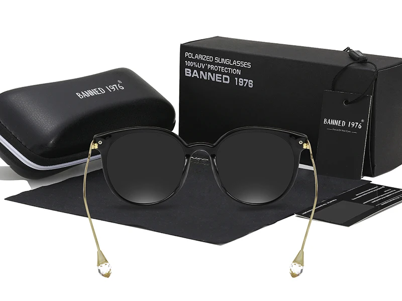 New HD Polarized Sunglasses Women's Driving Shades Female Sun Glasses For lady's Retro girl's Luxury Brand Designer Oculos