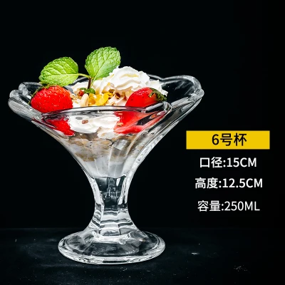 06 Креативная стеклянная чашка летний песок мороженое стеклянная чашка фруктовый смузи чашка посуда для напитков пивной молочный коктейль фруктовый чай стеклянная барная посуда домашняя чашка - Цвет: 06