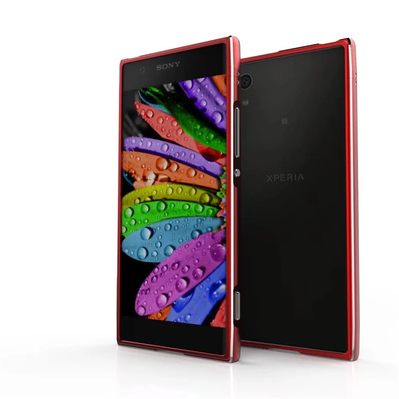 Aluminum Metal Bumper Frame For Sony Xperia XA1 Plus Case Luxury Shockproof Shield Dual Color for Xa1 plus XA1+ Cover | Мобильные