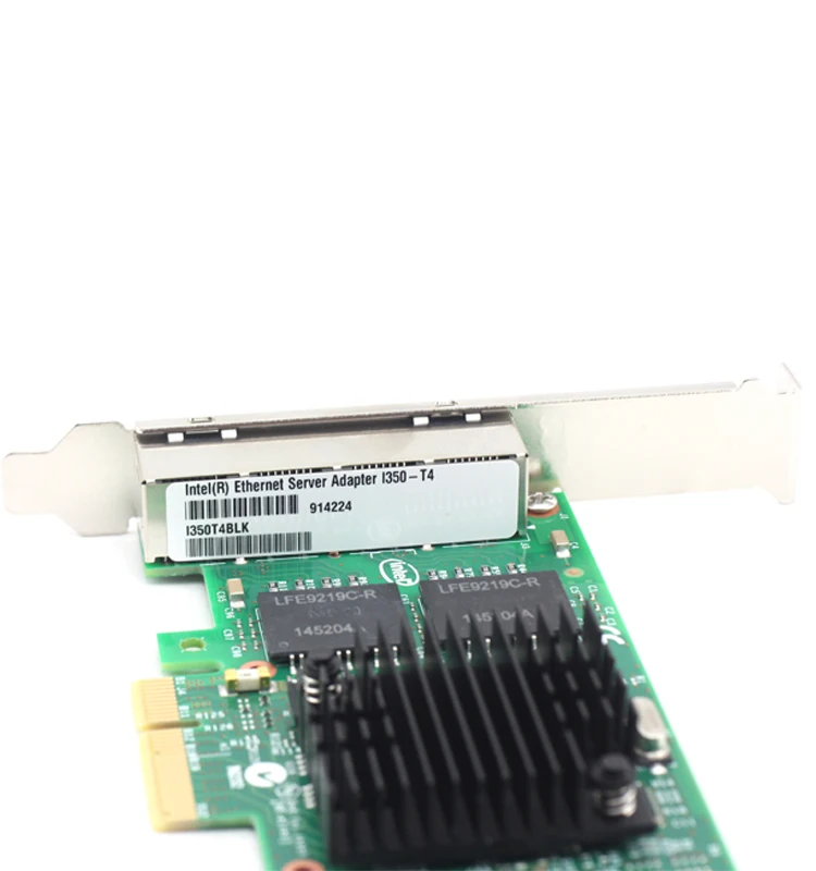ARUENTEX I350 T4 4 * Порт Gigabit Ethernet PCI E X4 Intel I350AM4 сетевой серверный адаптер карта