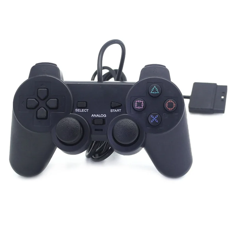Новый проводной геймпад для Sony PS2 контроллер игровой джойстик Playstation 2