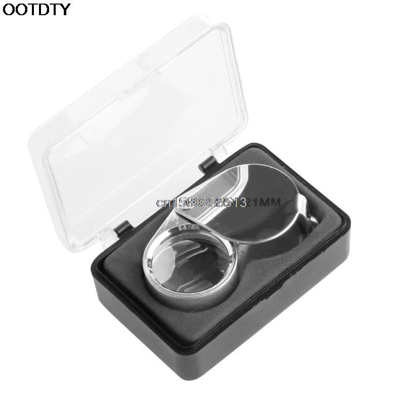 

Magnifier Mini Triplet Jeweler Eye Loupe Magnifier Magnifying Glass Jewelry Diamond 20X-21mm