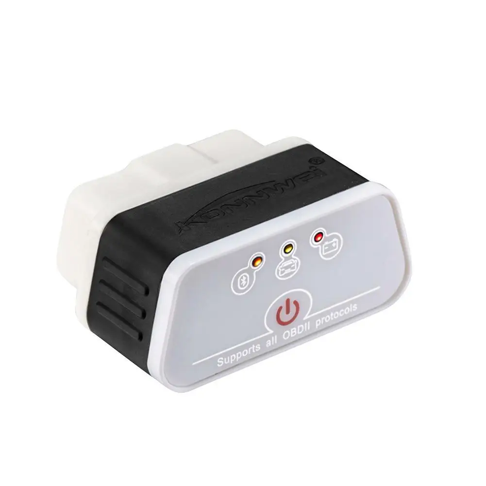 Konnwei KW903 ELM327 Bluetooth 2 1 OBD2 может-сканер шины работает на Android Windows кВт 903 ELM 327 адаптер BT