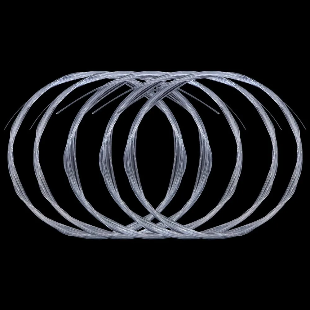 

Hyaena 10Pcs/bag Tapered Leader Fly Fishing Line 9ft 1X/2X/3X/4X/5X Nylon Line Fly Fishing Leader Clear