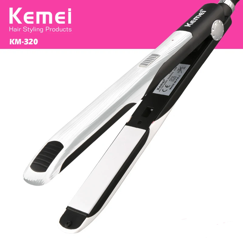 Kemei Автоматическая Выпрямитель Для Волос Утюги КМ 320 Профессиональный
